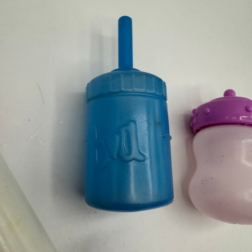 Baby Alive Gi-Go Toys Doll Bottles Sippy Cup Multicolor 4 Piece Set Replacements - Picture 3 of 7